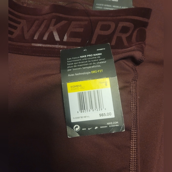 Nike Pro Training Leggings Brand New - Picture 4 of 7